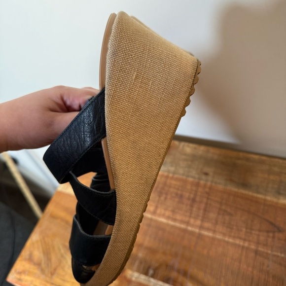 CROCS Blue A-Leigh Strappy Wedge Sandals, Women’s 8 - Picture 6 of 8